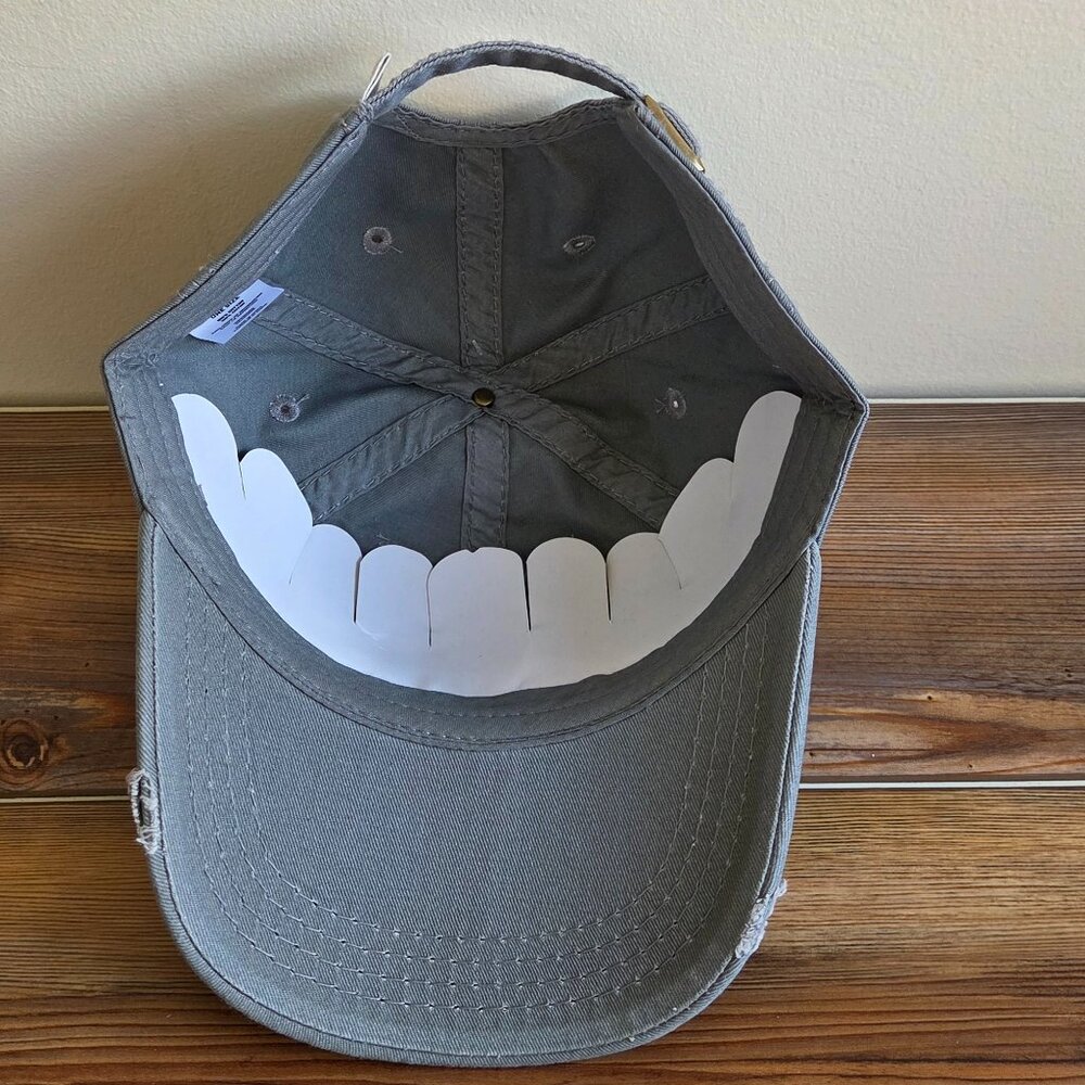 Life is Good Sun washed Chill Americana Heart Flag Chill Cap/Hat - Picture 4 of 8